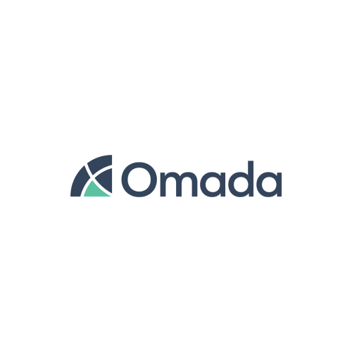 Omada logo on a white background